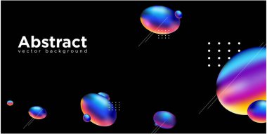 Soyut sıvı şekil. Sıvı tasarımı.