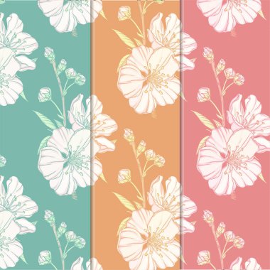 bahar çiçekleriyle birlikte çiçek arkaplanı