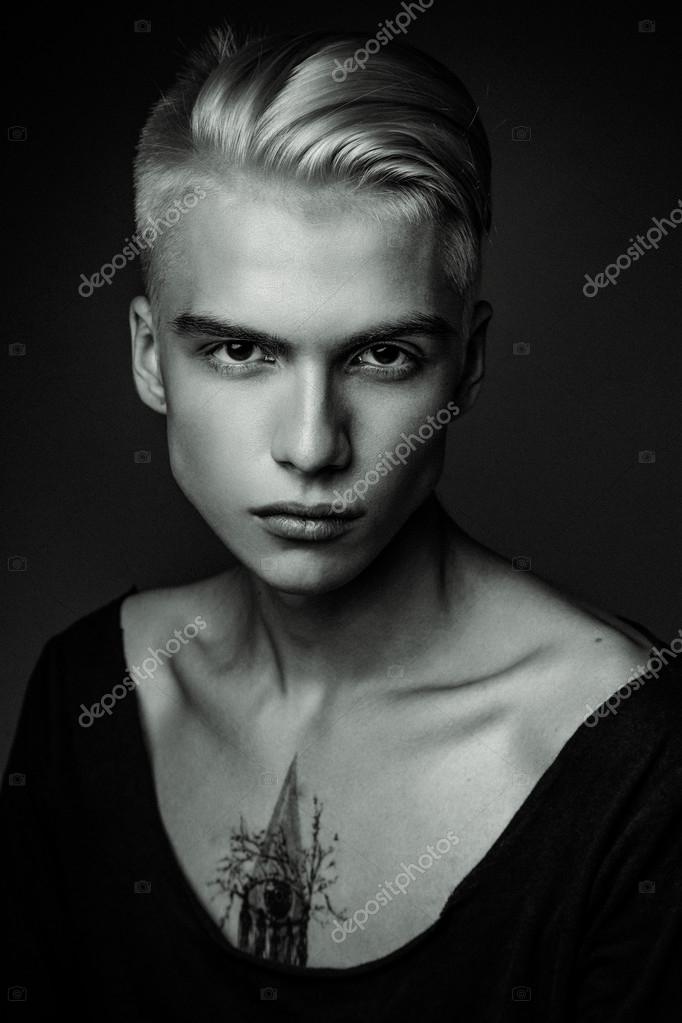 Handsome Blond Male Actors Handsome Blond Man Stock Photo