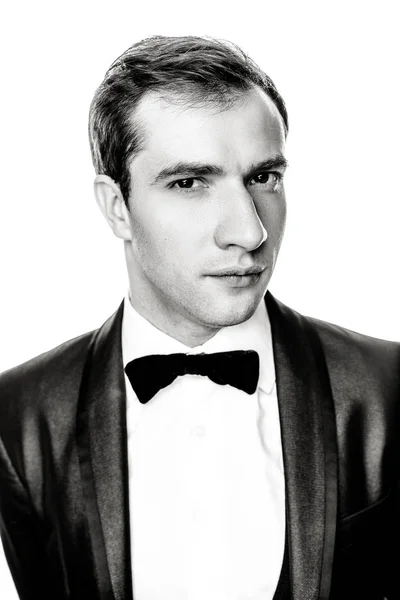 Handsome man in tuxedo — Stock Photo, Image