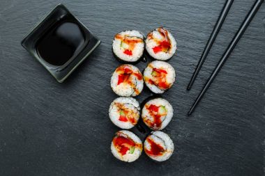 lezzetli maki rulo