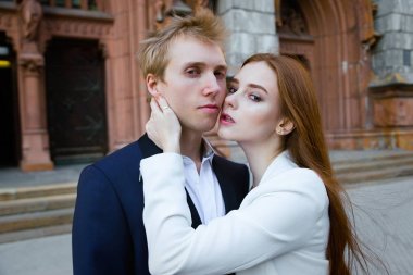 şehvetli genç Çift