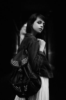 şık Bayan sırt çantası 