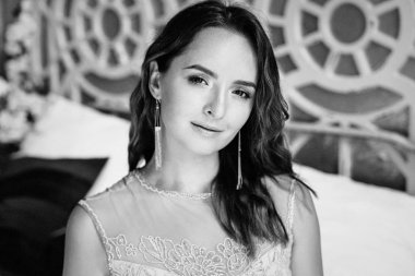 muhteşem bir genç kadın