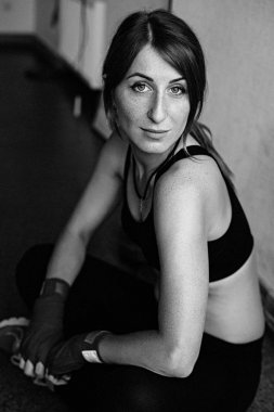 Sportif genç bayan.