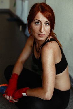 Sportif genç bayan.