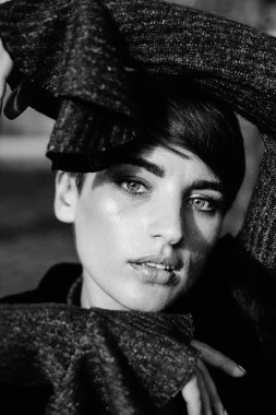 muhteşem bir kadın portresi