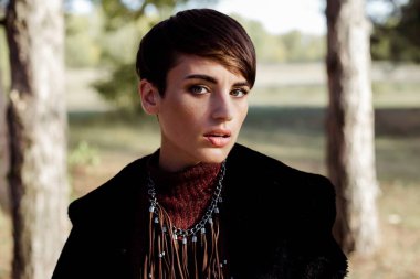 muhteşem bir kadın portresi