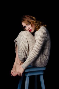 muhteşem bir genç kadın 