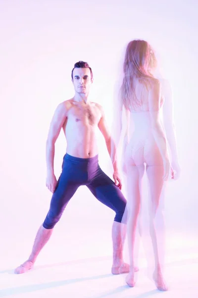 Danseurs Ballet Dans Performance Artistique — Photo