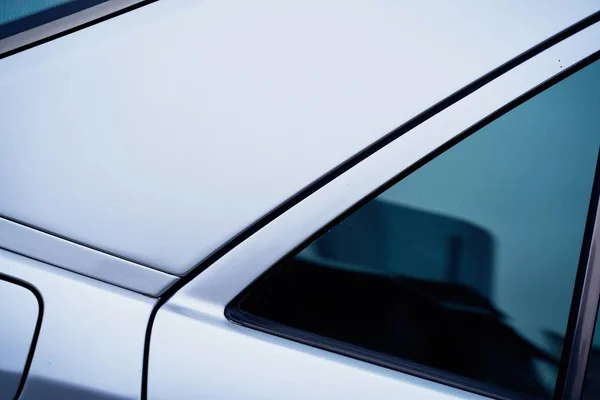 modern car detail close-up view