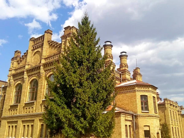 ancient building of the educational housing of the Kiev Polytechnic Institute