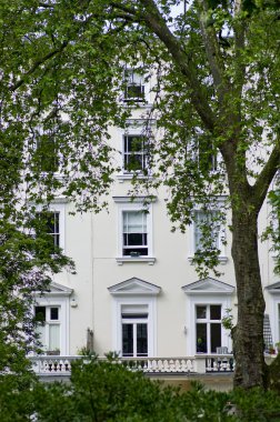 Londra'nın tipik bir Victoria tarzı konut bina