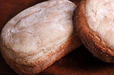 Ev geleneksel ekmek yaptı