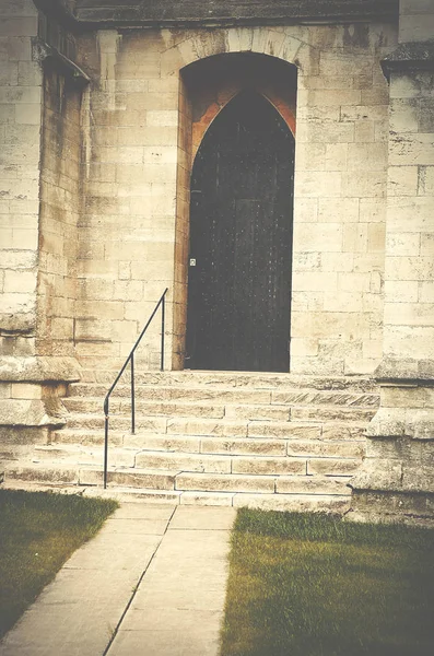 One gate of York Minster in UK — Stock Photo, Image