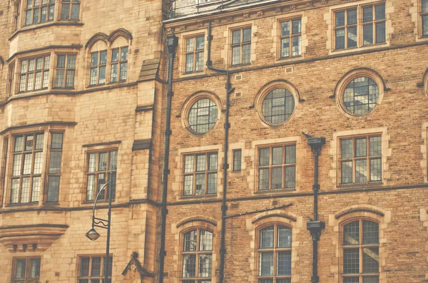 Close-up of Bradford Town Hall, West Yorkshire, UK — Stock Photo, Image