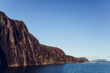 Fiyortları manzara gündüz