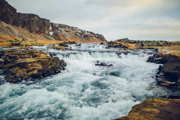 Rapid mountain river — Stock Photo, Image