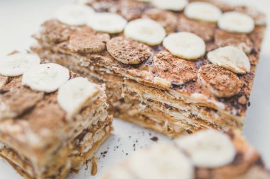 Muzlu Kek parçaları