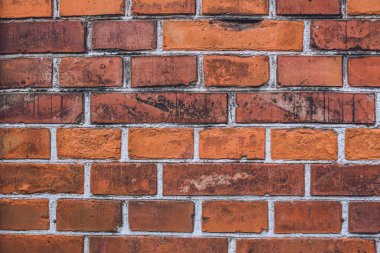 Kırmızı tuğla duvar dokusu 
