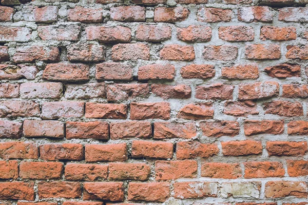 Textura de parede de tijolo vermelho — Fotografia de Stock