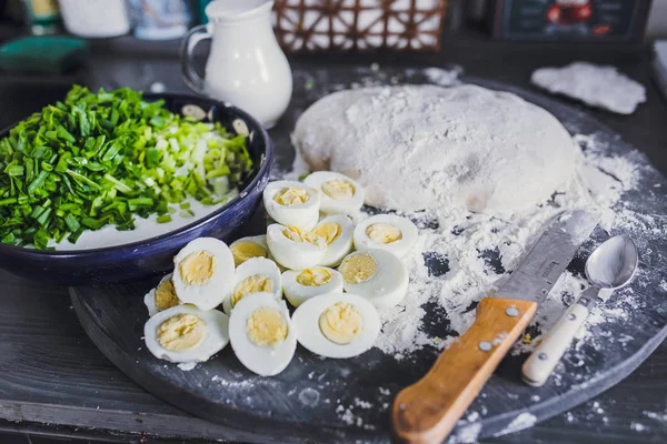 Ingredientes para hacer el relleno — Foto de Stock