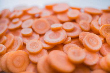 dilimlenmiş havuç arka plan