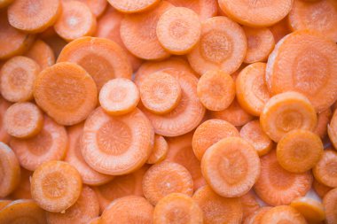 dilimlenmiş havuç arka plan