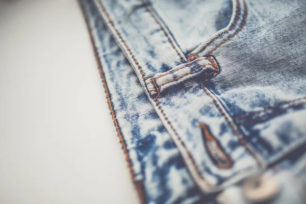 Photo of blue jeans — Stock Photo, Image