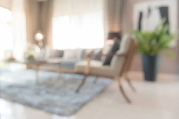 Desenfoque imgae de la sala de estar moderna — Foto de Stock