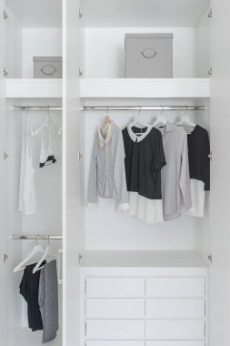 siyah ve beyaz renk tonu giyim