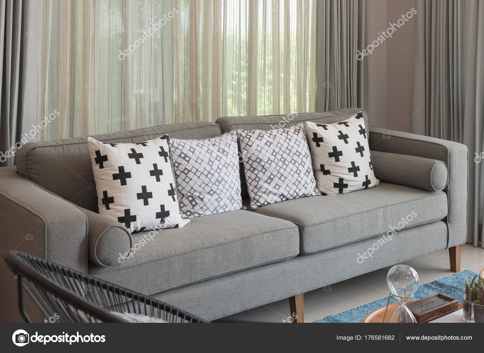 https depositphotos com 176581682 stock photo modern grey sofa in modern html