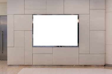 boş billboard reklam afiş için