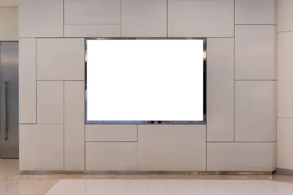 Blank billboard for advertising poster — Stock Photo, Image
