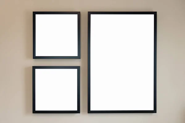 modern blank picture frame
