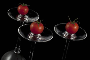 rode kerstomaten.