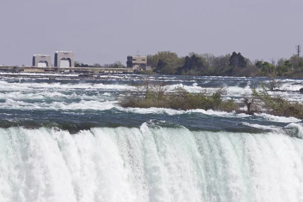 Vacker bild med fantastiska Niagarafallen — Stockfoto
