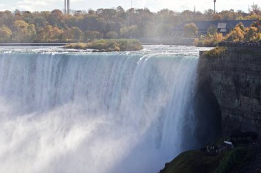 Şaşırtıcı Niagara Şelalesi ile güzel fotoğraf, sis ve bakış açıları