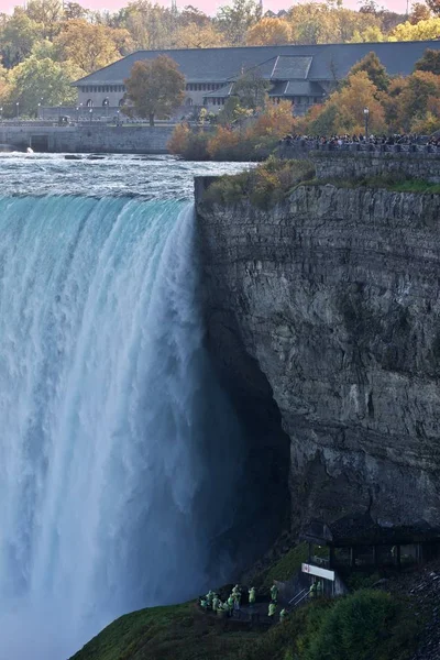 Vackert foto av fantastiska Niagara vattenfall och synpunkter — Stockfoto