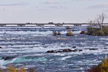 İnanılmaz güçlü Niagara Nehri'nin güzel fotoğraf