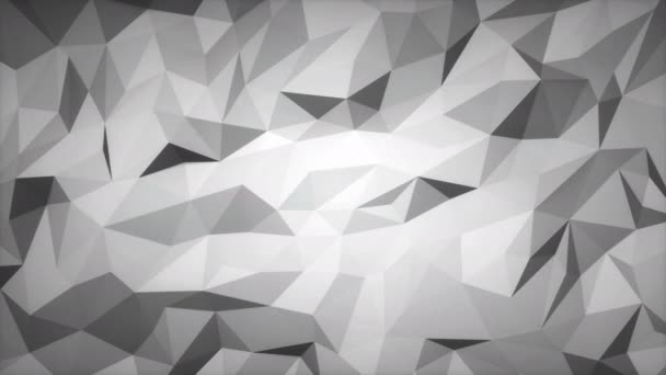 Low poly slowly changing background. Loop able — Stock Video