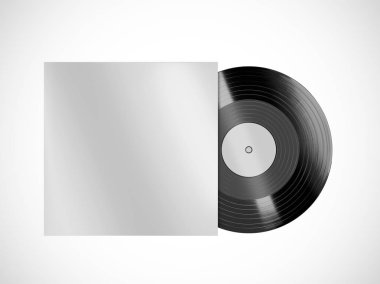 Vinil plak mockup