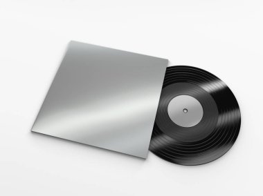 Vinil plak mockup