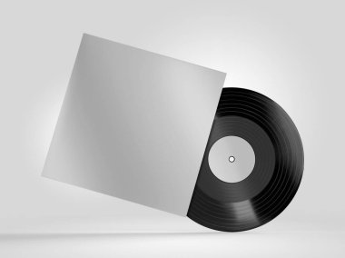 Vinil plak mockup