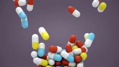 Renkli hapları düşüyor