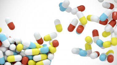 Renkli hapları düşüyor