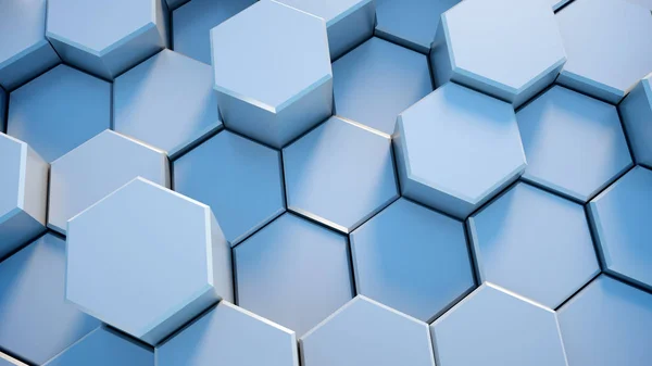 Abstrakta tech honeycomb bakgrund. — Stockfoto