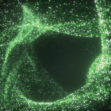 Soyut kızdırma parçacıklar arka plan.