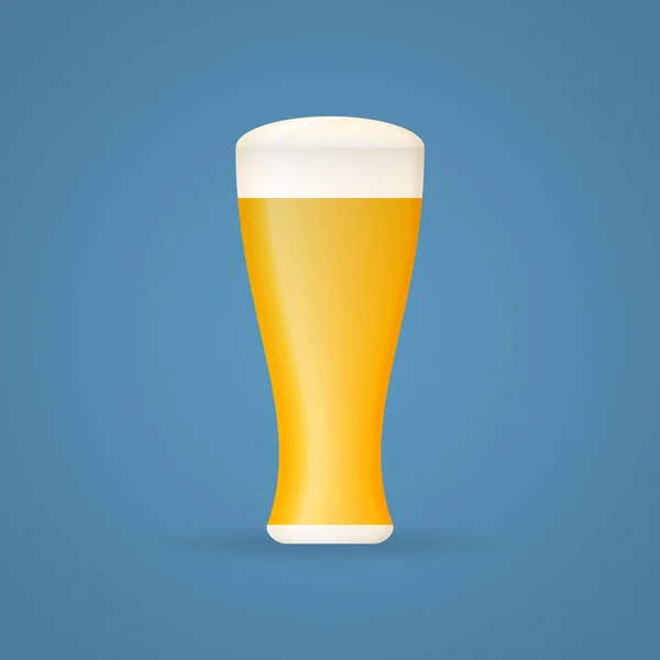 Cerveza. Ilustración vectorial . — Vector de stock