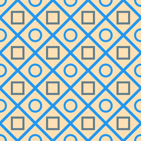 Abstracte geometrische patroon. Vector naadloze textuur. — Stockvector